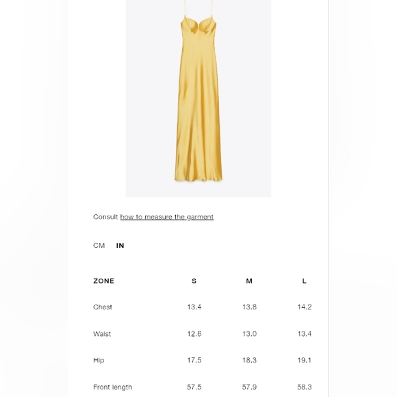 Zara Satin Long Dress - Picture 6 of 6